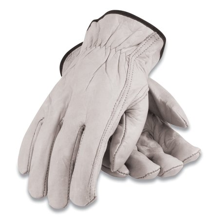 Pip Economy Grade Top-Grain Cowhide Leather Work Gloves, X-Large, Tan 68-162/XL